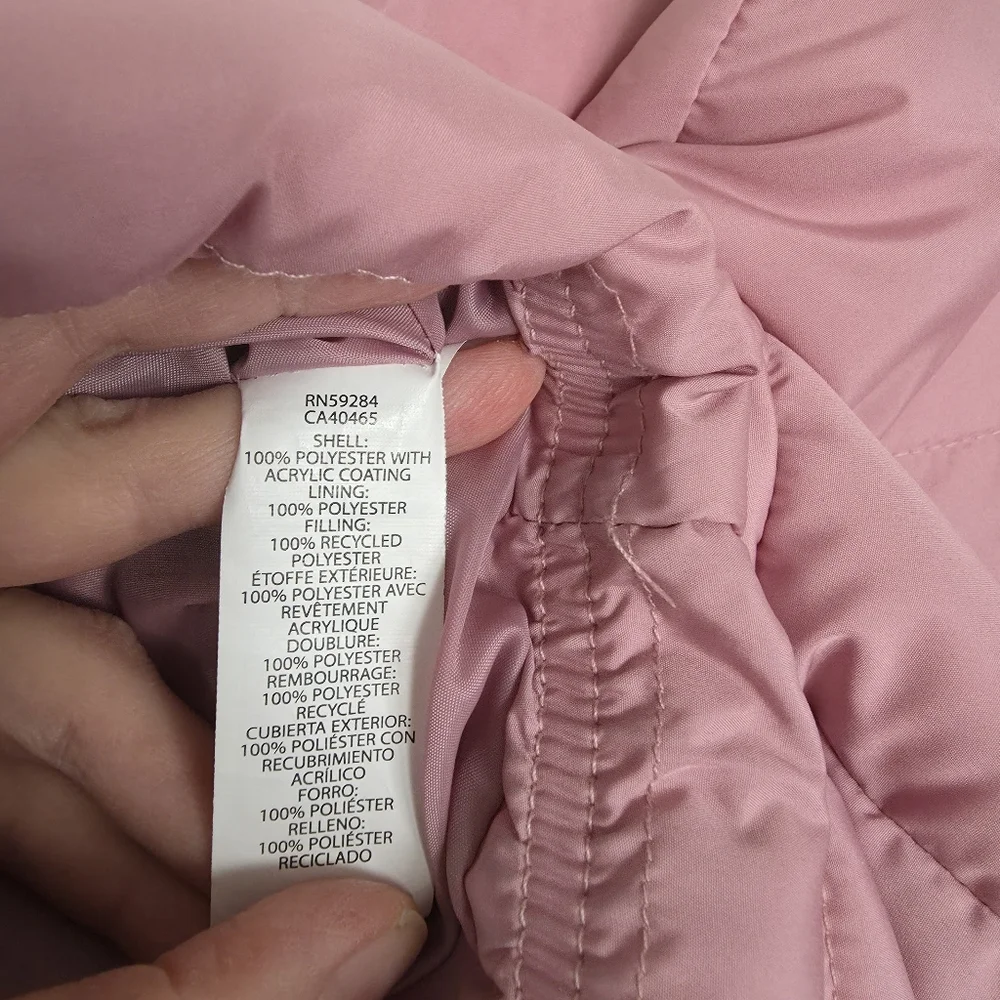 Girls Pink Puffer Jacket Children's Place Size 16 XXL